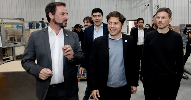 Axel Kicillof visitará obras en Escobar y encabezará un acto en Maquinista Savio
