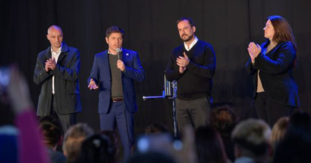 Axel Kicillof en Maquinista Savio: “En agosto tenemos que explotar las urnas”