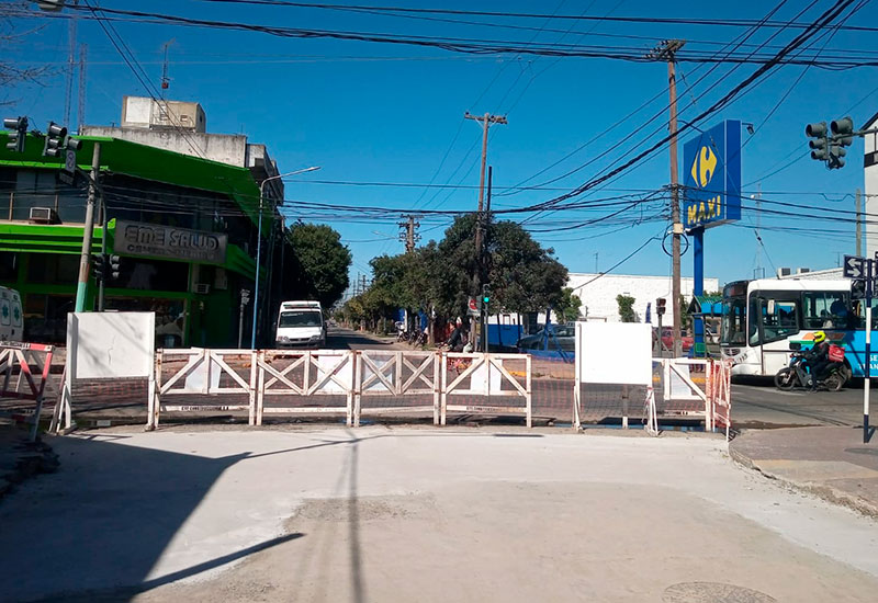 Repavimentación acceso a la Fiesta de la Flor