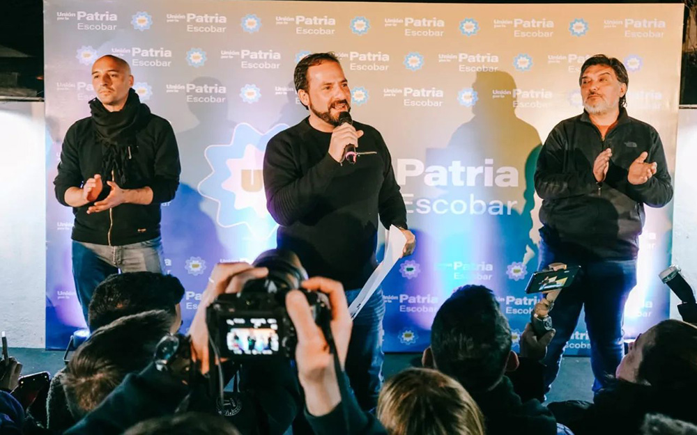 Sujarchuk festeja resultados de las PASO