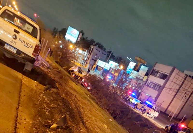 vuelco camión accidente colectora oeste