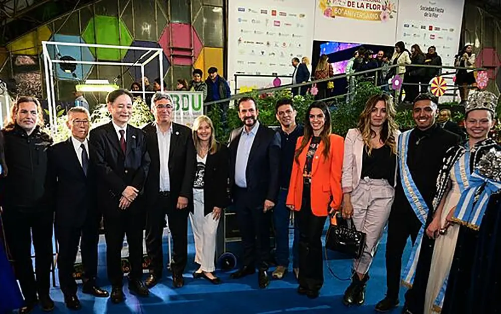 Quedó inaugurada la 60° edición de la Fiesta Nacional de la Flor