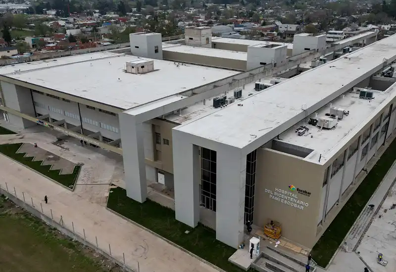 vista aérea del Hospital del Bicentenario