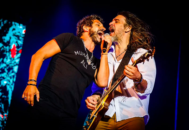 Iván Noble, cantante de Caballeros de la Quema estará en Escobar Rock