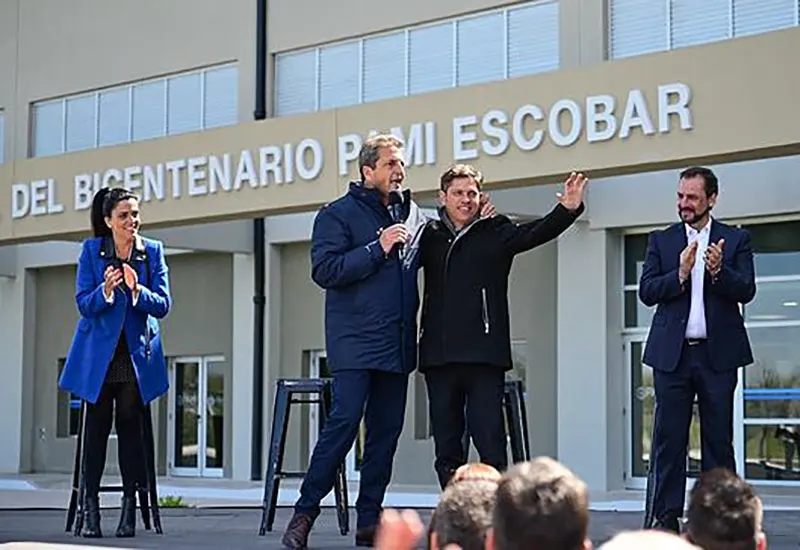 Sergio Massa y Axel Kicillof