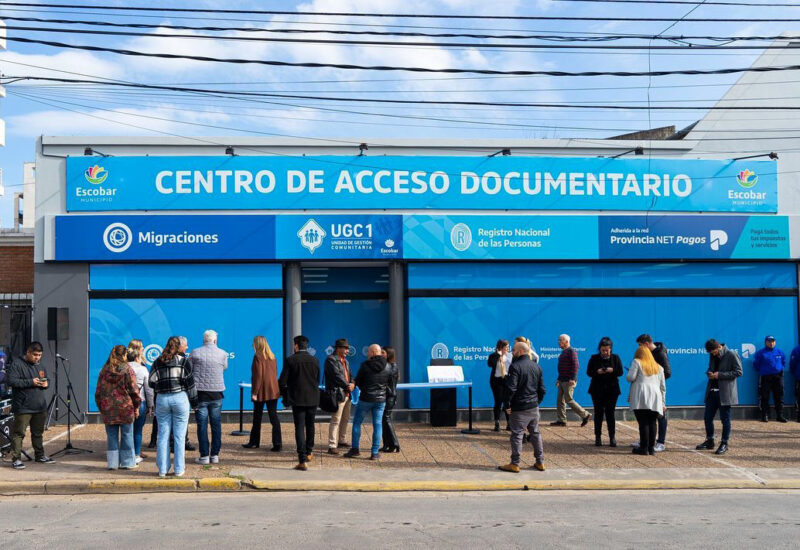 Oficina del RENAPER en Escobar