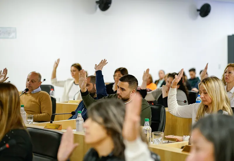 votación en el concejo deliberante