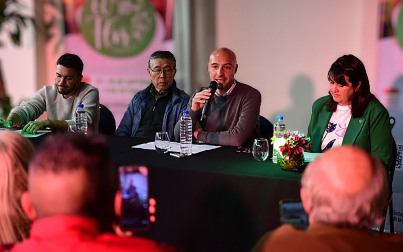 conferencia de prensa Fiesta de la Flor