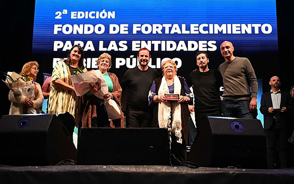 Sujarchuk lanzó el Fondo de Fortalecimiento de Entidades de Bien Público 2023