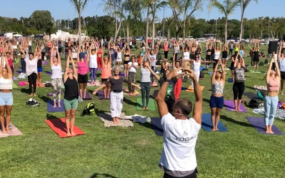 Exhale: de qué se trata el festival de yoga y meditación que llega a Maschwitz