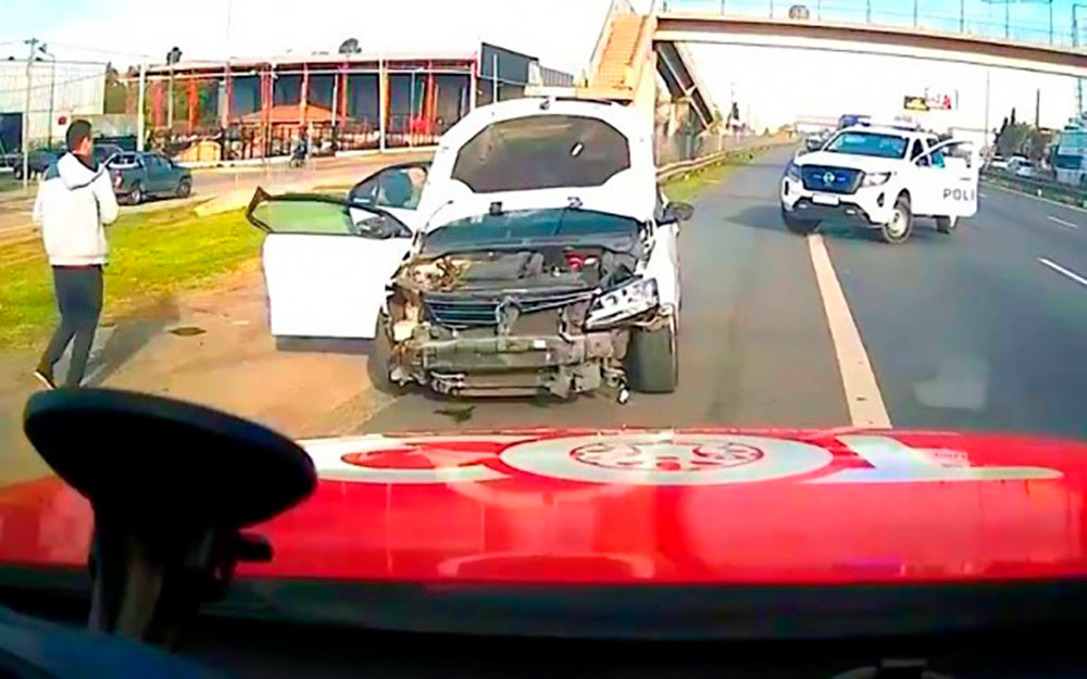 persecución COT en Garín