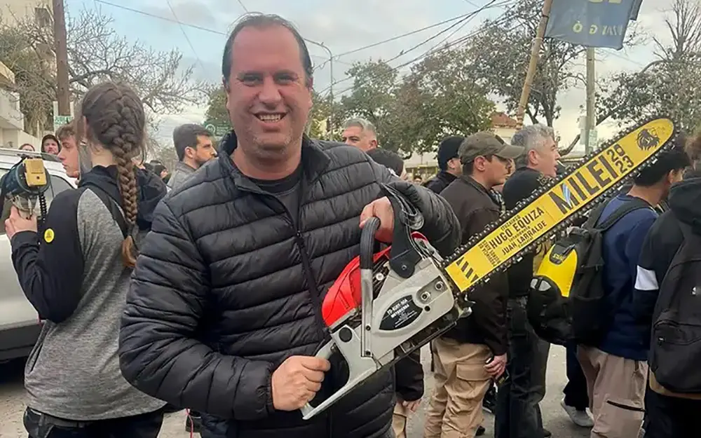 El candidato a intendente de Javier Milei felicitó a Sujarchuk por el triunfo