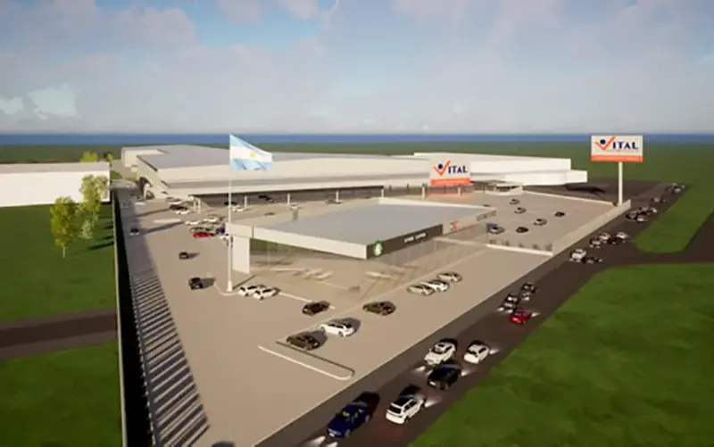 Render de la futura tienda de Vital en Escobar