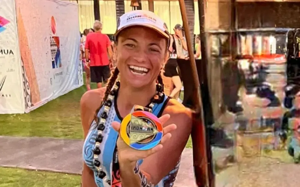Yanina Minaglia compitió en el Mundial Ironman de Hawaii