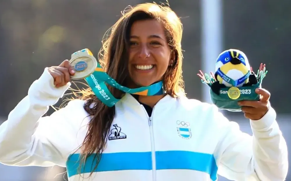 Joven escobarense ganó una medalla de oro en los Juegos Panamericanos