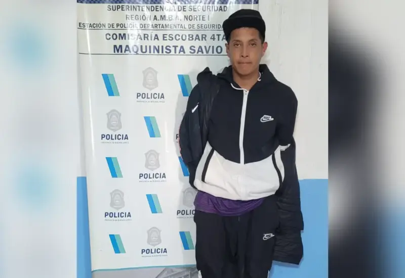 detenido de 23 años acusado del asesinato de Bautista Camacho