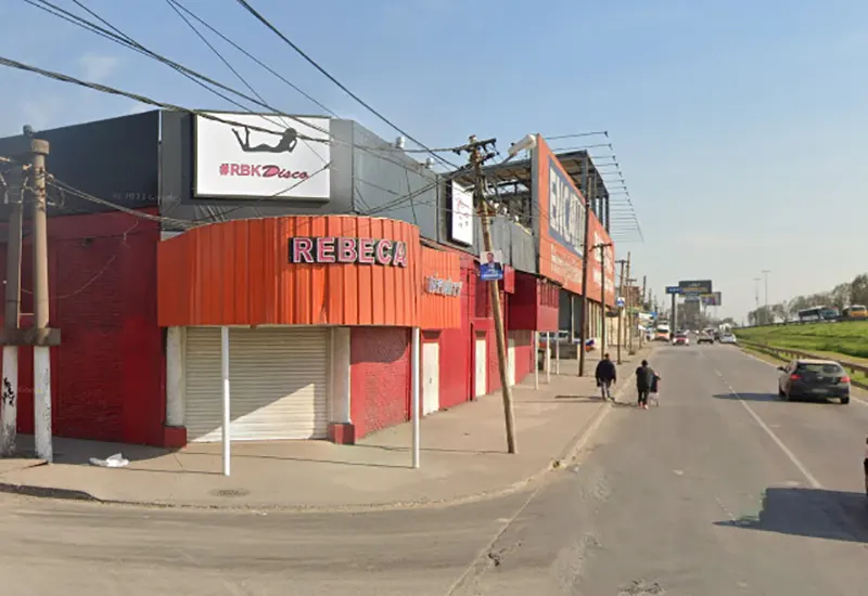 vista de la disco Rebeca en el Street View