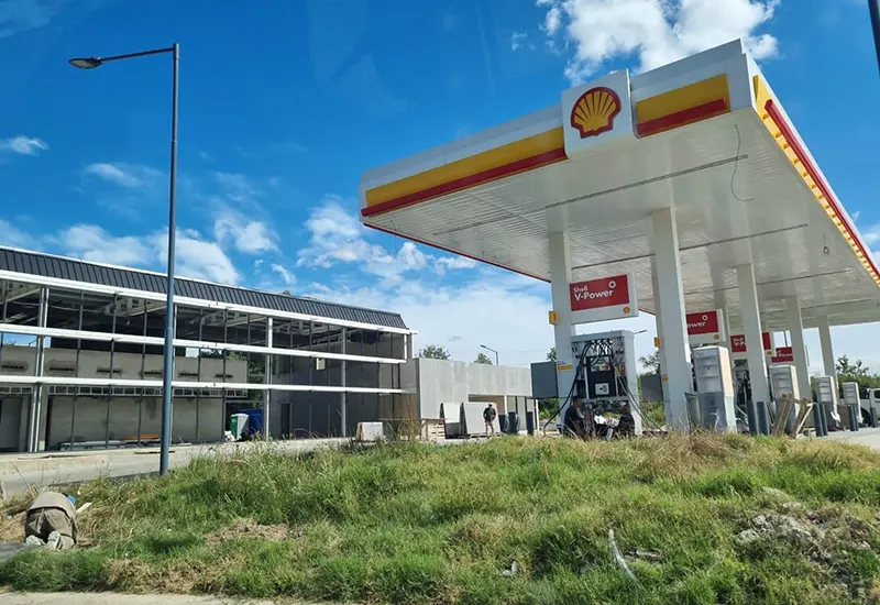 futura estación de servicio shell