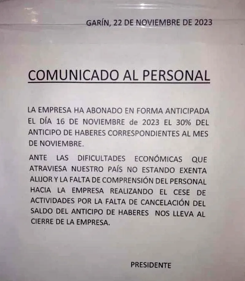 comunicado de Alijor