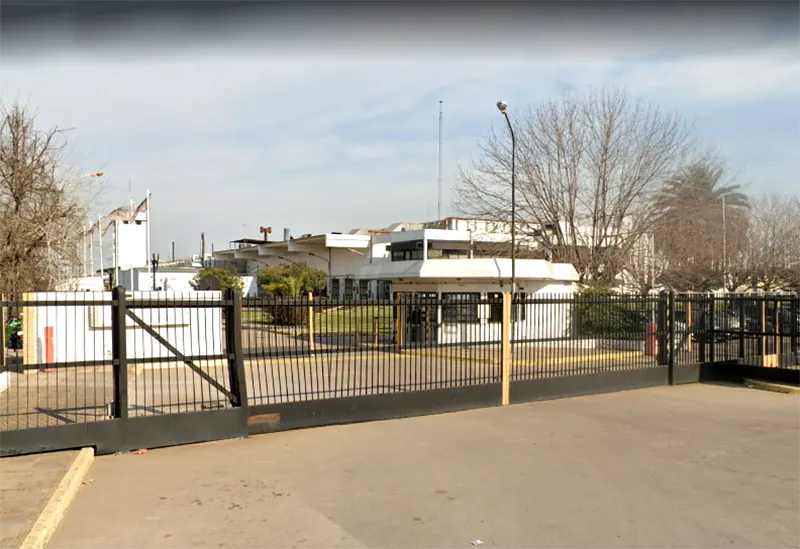 entrada a al planta de Alijor en Garín