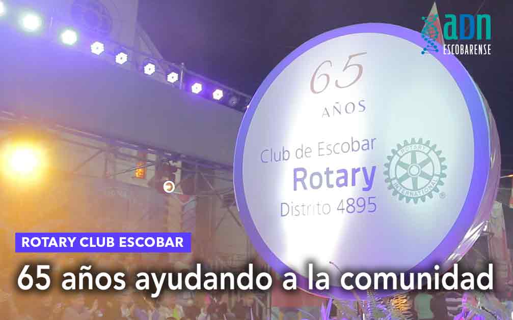ADN Escobarense: Rotary Club de Escobar, 65 años ayudando a la comunidad