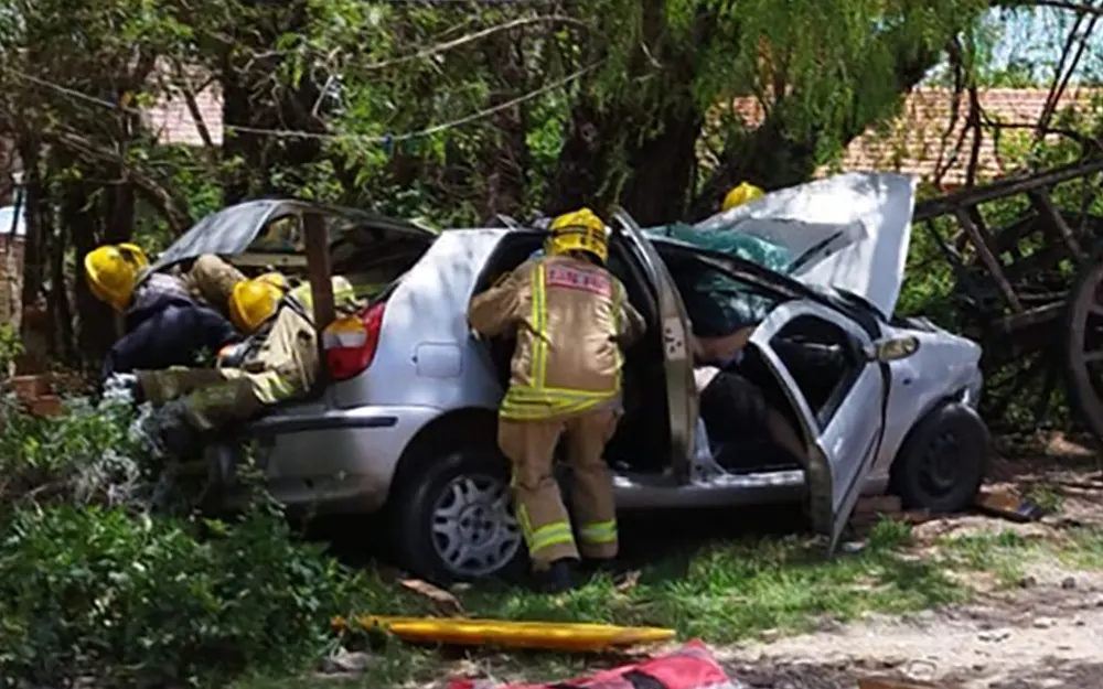 Matrimonio garinense murió en un accidente en San Luis: su auto se quedó sin frenos