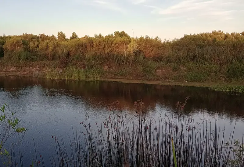 laguna donde se ahogó el pescador