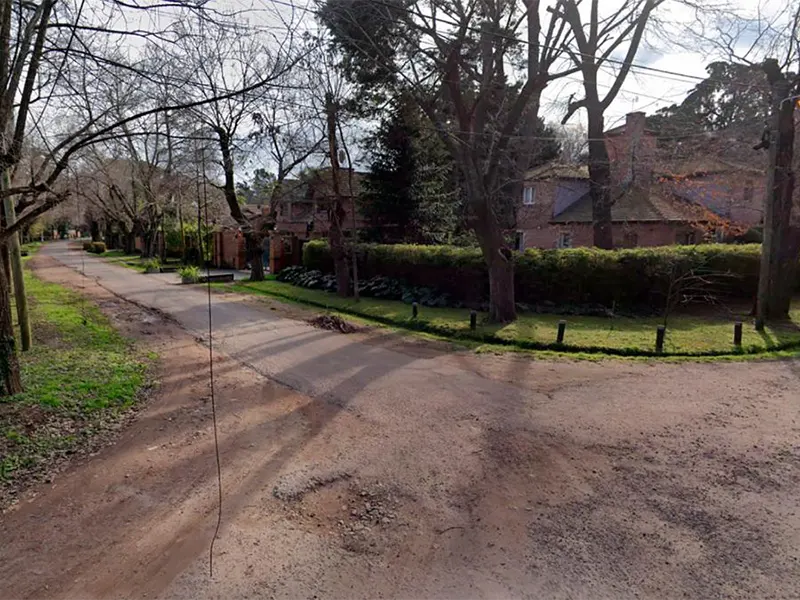 vista exterior de la casa donde actuaron las viudas negras