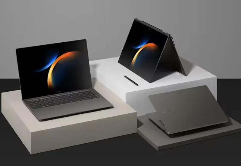 notebooks de línea Galaxy Book3 fabricadas por Mirgor en Garín