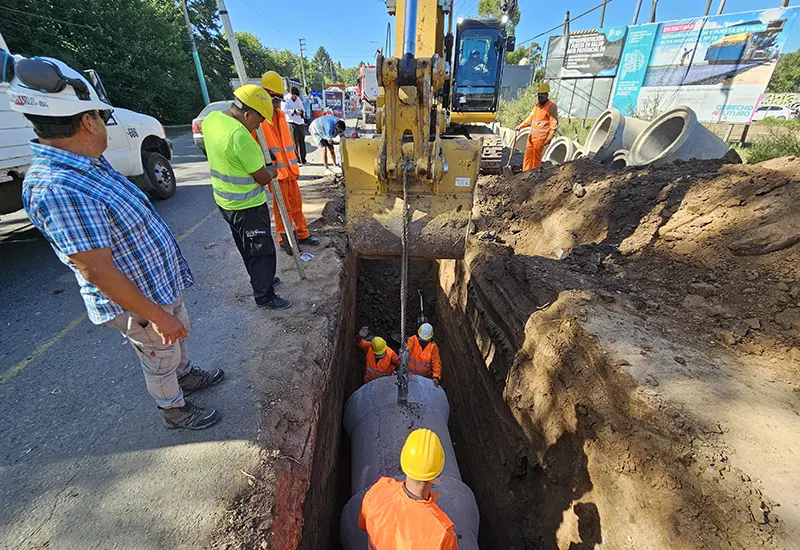 trabajos de repavimentación en la ruta 26