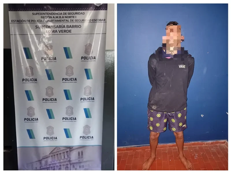 otro miembro de la banda detenido durante el operativo