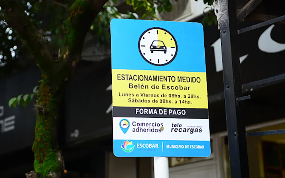 Nuevo aumento: A cuánto se fue el estacionamiento medido en Escobar