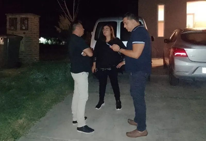 la secretaria de Seguridad del Municipio se hizo presente en el barrio El Naudir