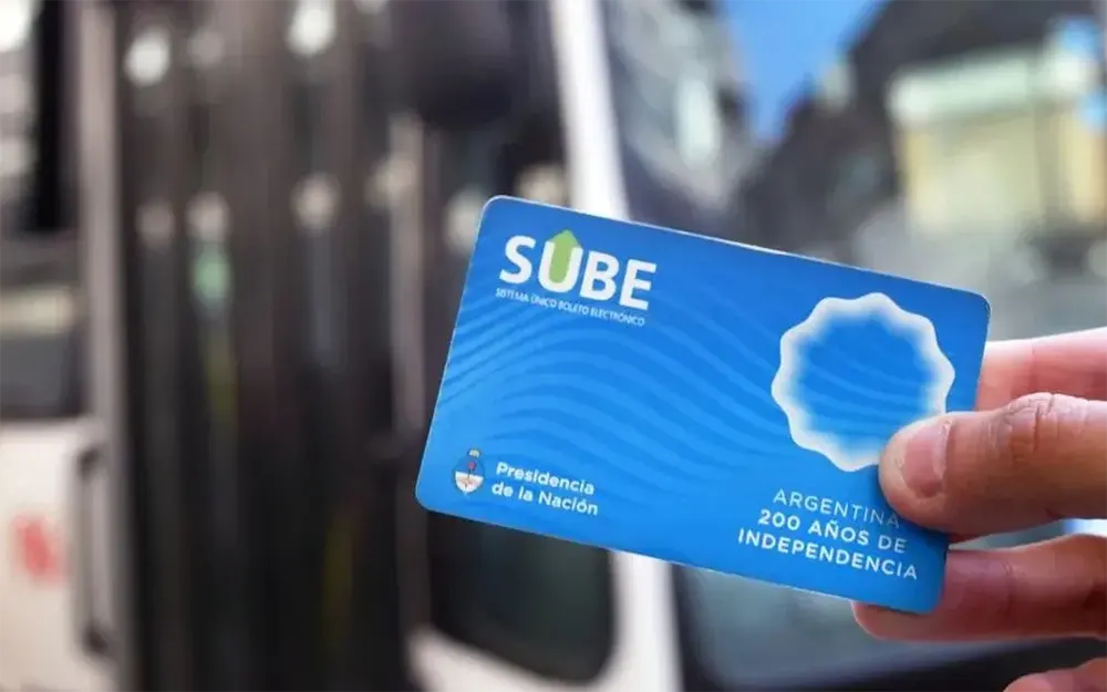 SUBE tarjeta tarjeta SUBE