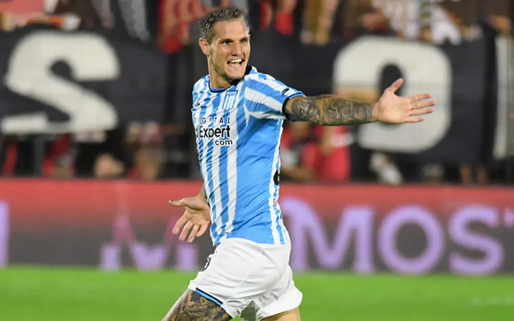 Bruno Zuculini se floreó con un golazo en el triunfo de Racing sobre Newell’s