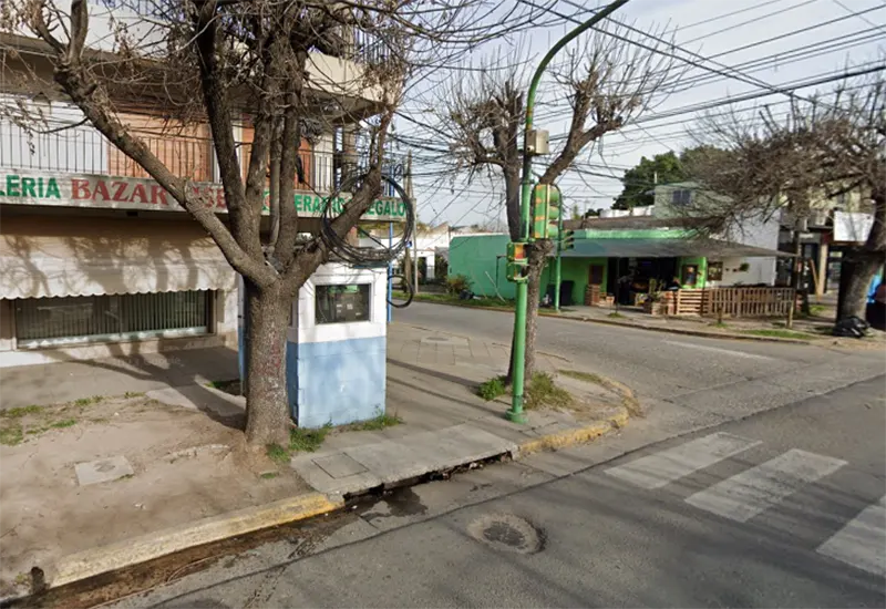 garita de Prevención donde fue robada la moto