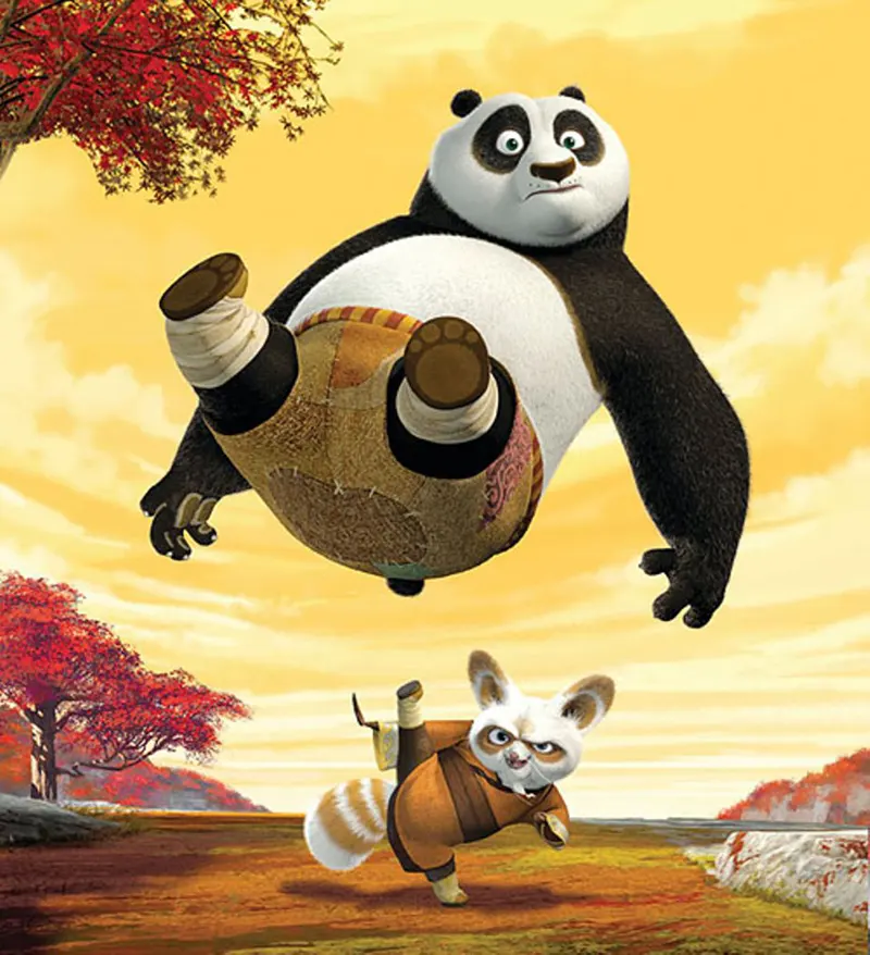 Kung Fu Panda y Shifu