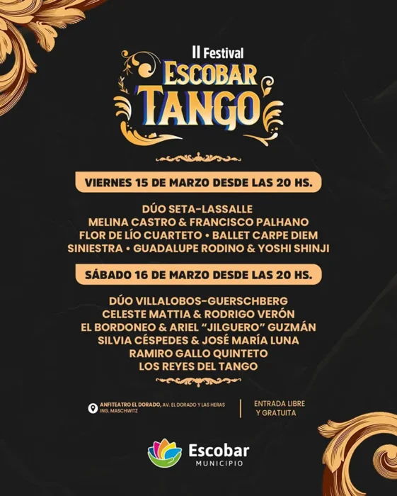 Grilla Escobar Tango 2024