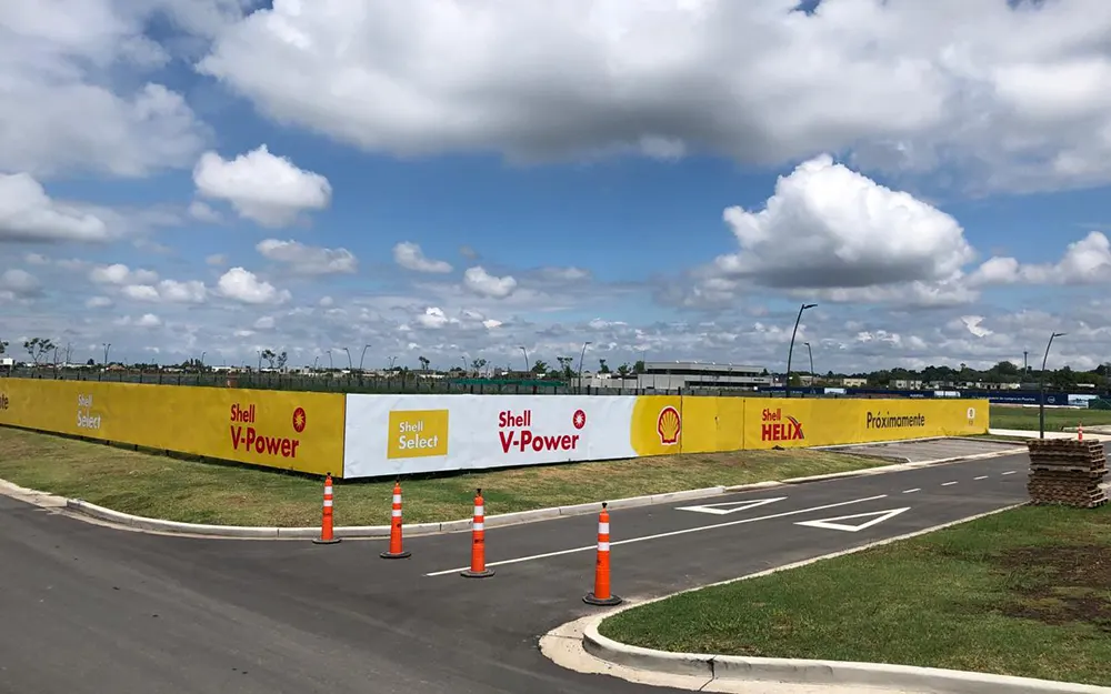 Shell Puertos predio donde se construirá la nueva estación de servicio Shell
