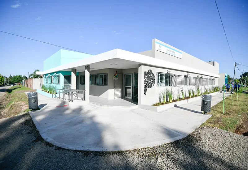 vista exterior del nuevo CAPS de Matheu