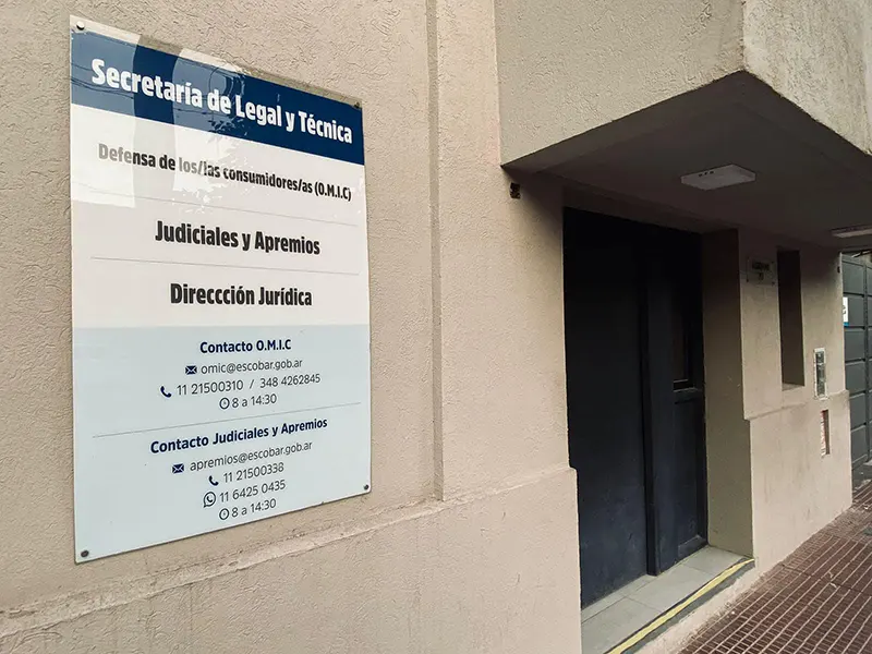 Dirección de Protección de los Consumidores y Usuarios de Escobar