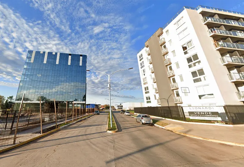 vista de Distrito Boero desde el boulevard Cervantes