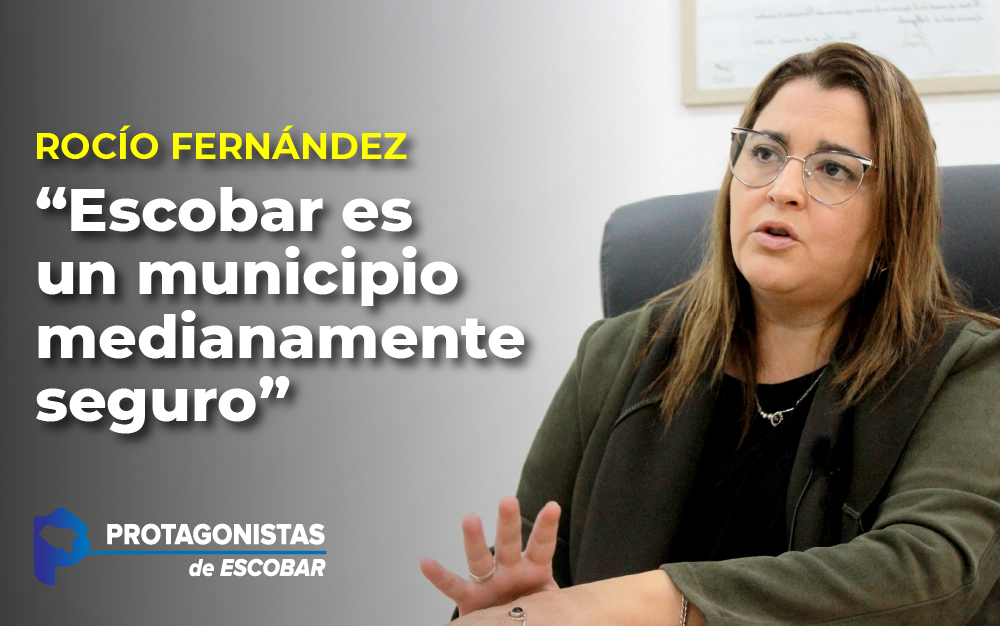 Entrevista a Rocío Fernández, secretaria de Seguridad | Protagonistas de Escobar 2024