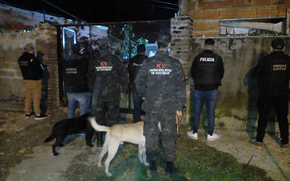 Narcomenudeo: una mujer de 73 años y otros diez detenidos en Maschwitz y Garín