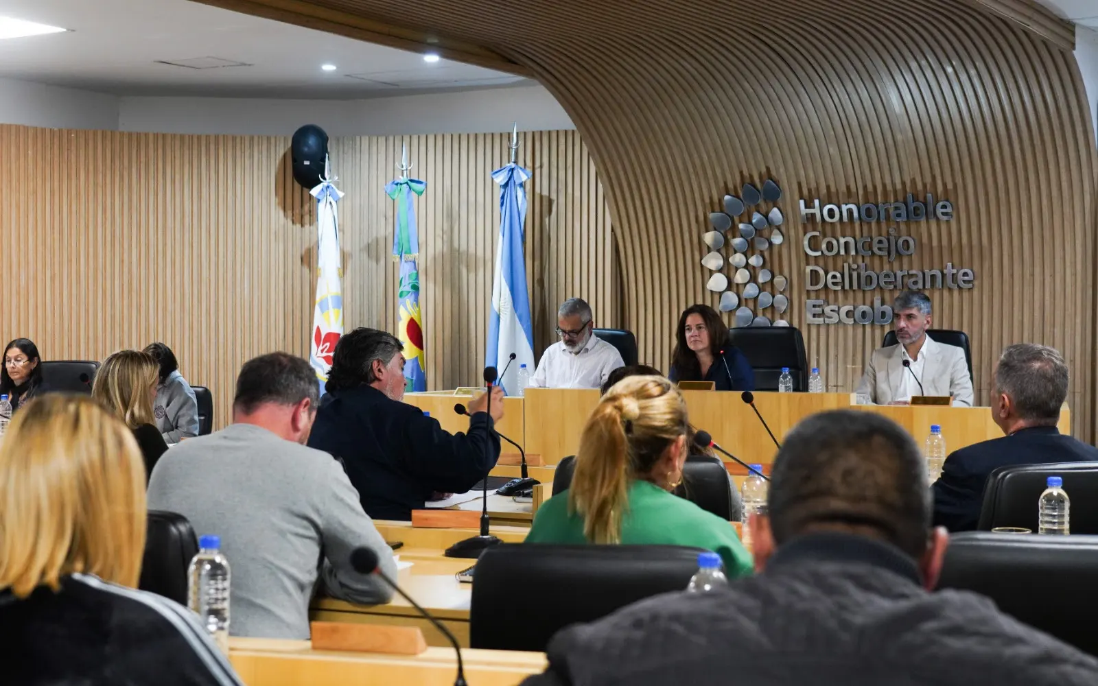 sesión del concejo deliberante