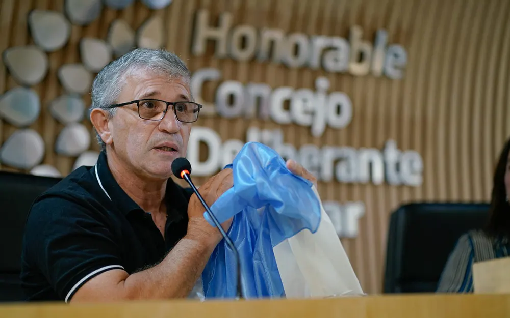 sesion del concejo dedicada a Malvinas