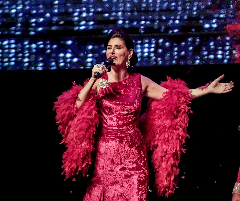 Cecilia Milone en el teatro