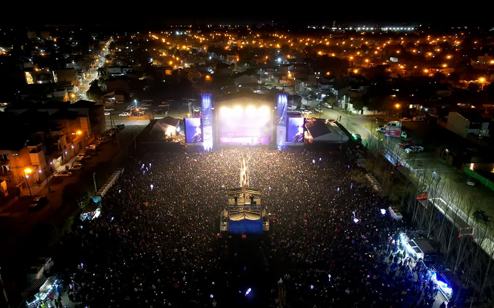Expo Escobar 2023 vista aérea de Expo Escobar 2023