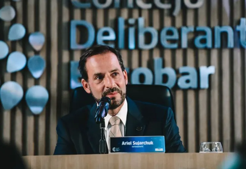 Ariel Sujarchuk en el Concejo Deliberante