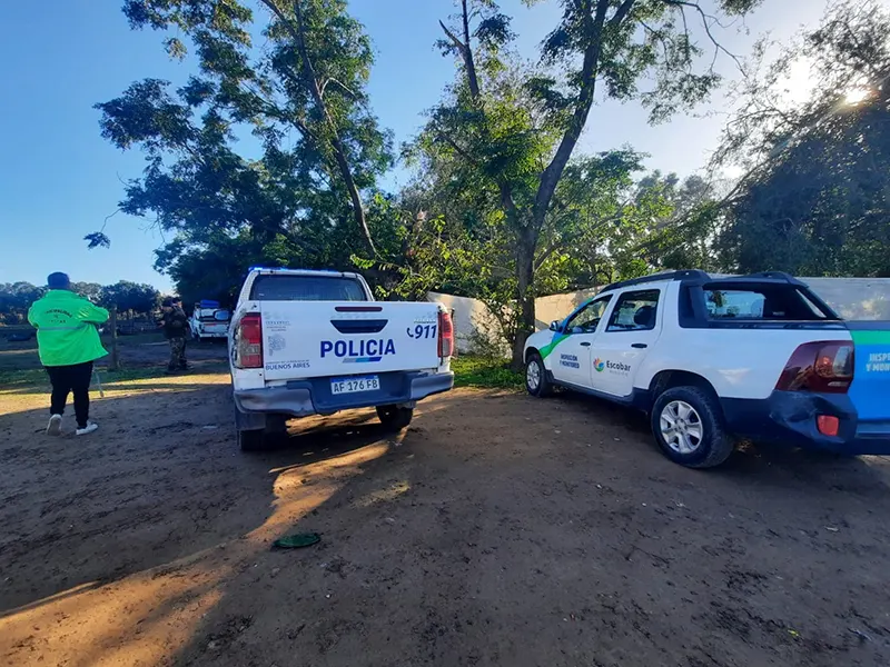 predio donde funcionaba el criadero de cerdos en matheu